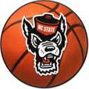 FANMATS NCAA Unisex-Adult Basketball Rug - 27in Diameter, 2'3" (Round), Team Color