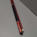 58" 2-Piece Fiberglass Graphite Composite Billiard Pool Cue Sticks,  Weight from 19oz 21oz, Red