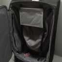 SWISSGEAR Sion Softside Expandable Spinner Luggage Durable Lightweight Travel Suitcase, Black, Checked-Large 29-Inch