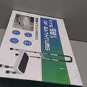 Sangohe Step Stool with Handle for Elderly, Aluminum Step Stools for Adults, Step Stool for Bed, Step Stool with Adjustable Handle and Legs, 275LBS Weight Capacity, 503A