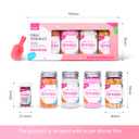 Pink Sprinkles Set, Sujoygar Edible Valentines Cake Sprinkles, Fancy Pink Gold White Sprinkles Mix for Cake Decorating Cupcakes Toppers Baking Cookies Ice Cream Dounts Wedding Decoration (7.04 Oz) (Single)