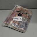 Lahome Modern Abstract Bathroom Runner Rug, 2x4.3 Red Entryway Carpet Runner Rugs with Rubber Backing, Soft Washable Non Slip Laundry Room Rugs and Mats for Bedroom Door Foyer Kitchen Hallway