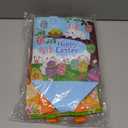 Easter Egg Hunt Bags 24 Pack with Handles - Bunny Chick Carrot Egg Basket Themed Reusable Non-Woven Easter Tote for Kids Gift Wrapping, Easter Party Supplies, Easter Treat Bags (7.09x5.91x7.87 Inches)