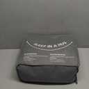 Kivik Breathable Weighted Blanket for Adults, 15 lbs Ultra Soft Minky Dot Heavy Blankets, Reversible Cooling and Warm Blanket for All Seasons, Machine Washable, 60"x80" Queen Size, Grey