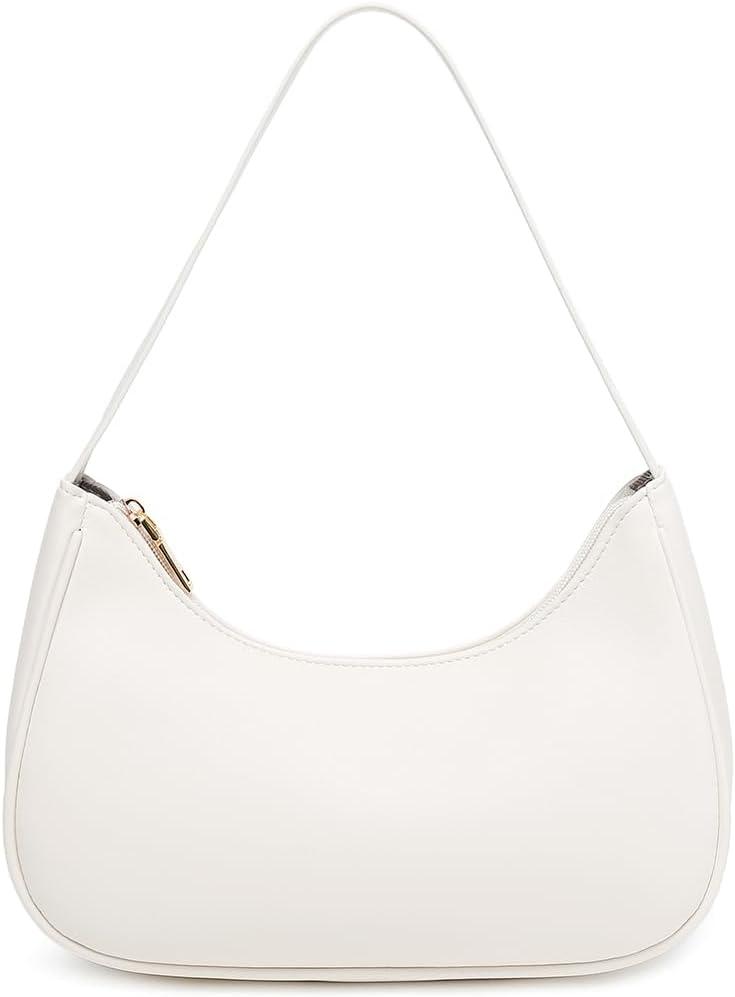 Fashion shoulder Bag for Women's Cute Hobo Tote Handbag Mini Clutch Underarm Purse for Daily Use/Work/Travel/Casual Outings
(Beige)
