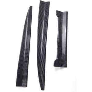 Universal Rear Tail Trunk Lip Car Racing Sedan Wing Spoiler Trim Compatible for BMW E46 E90 F30 G20 Compatible for Audi A3 A4 A5 A6 Compatible for Benz W204 W211(Model-A Carbon Look)