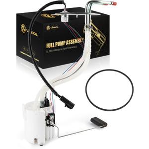Electric Fuel Pump Assembly Compatible with 1999-2004 Ford F250 F350 F450 F550 Super Duty Front V8 V10 5.4L 6.8L 6.0L 6.3L GAS Diesel 29 Gallon 142 156 WB Replace E2238M, 3C3Z-9H307EB