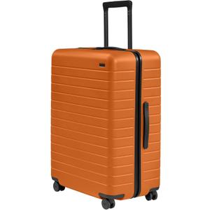Away Large Checked Luggage, 29 Inch Hardside Suitcase with Spinner Wheels, Lightweight & Durable, TSA Lock, Sorbet Orange
