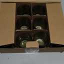 Green Votive Candle Holder Set of 12, Flower Tea Lights Candles Holders for Wedding Table Decor, Birthday Parties, Vintage Home Decor, Bridal Shower and Holiday Decorations