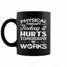 Medroc - PHYSICAL Therapy TODAY IT HURTS TOMORROW IT. Works (White)
