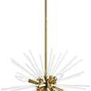 Livex Lighting, 48824-01, Uptown, Pendant Chandelier, Antique Brass