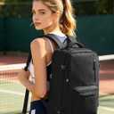 VGCUB Carry on Travel Backpack for Women Men Large Laptop Gym Work Frontier Airlines Personal Item Bag Business Airport Lightweight Backpack Flight Approved Mochilas de Viaje Black