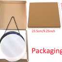 Butterfly Stained Glass Window Hanging,20cm/7.87inch Hand-Painted Sun Catcher Garden Hangings for Doors Home Christmas Mother's Day, Valentine's Day Ornaments Festival Gift (A Style)