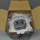 Mueller Pro-Series All-in-One, 12 Blade Mandoline Slicer for Kitchen, Food Chopper, Vegetable Slicer and Spiralizer, Cutter, Dicer, Grater, Kitchen Gadgets Sets with Container, White Sand/Gray