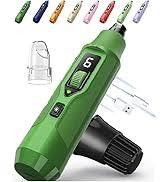 YABIFE 4-Lights Dog Nail Grinder, Easy Quick Locate Dog Nail Trimmers, for Puppy Paw Toenails or Pets from Small, Medium to Large, with Travel Lock, Whisper Quiet, Heavy Duty 3 Speeds- 2 Pack