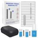 Upgraded ingrown toenail treatment, nail kit, Ingrown Toenail Treatment, Ingrown Toenail Removal Kit, Designed for Curved Nail Repair, Ingrown Toenail Corrector, Suitable for many types of correction. (0.79in/0.67in)