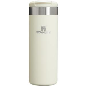 Stanley AeroLight Transit Bottle 16 oz | Locking Drink Through Lid | Leak Resistant Water Bottle or Coffee Travel Mug | Lightweight Insulated Stainless Steel | BPA-Free | Cream