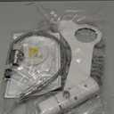 Ultra-Slim Bidet Attachment, Posterior&Feminine Wash-(Retractable Dual Nozzles), (White)