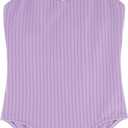 Billabong Girls One-Piece Swimsuit with UPF 50+ Sun Protection, Quick Drying Bathing Suit (6, Lilac in Loop)