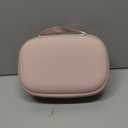 Gowing Wearable Breast Pumps Carrying Case, Hard Shell Case with Removable Tray, Watertight Breast Pump Storage Bag Compatible with Most of Wearable Breast Pumps, Holds 2 Pumps, Pink