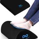 Everlasting Comfort Wheelchair Seat Cushion & Foot Rest Bundle - Gel Memory Foam Comfort for Mobility - Relieve Pressure & Soothe Tired Feet