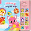 Pinkfong Sing-Alongs 10 Button Sound Book | Baby Shark Toys | Learning & Education Toys | Interactive Baby Books for Toddlers 1-3 | Gifts for Boys & Girls