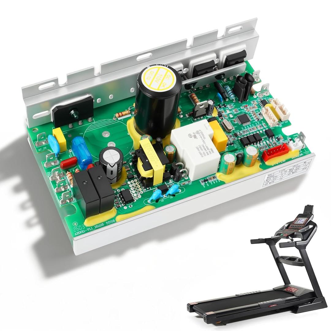 AE0016C Treadmill Motor Control Board Compatible with Sole F63 Treadmill Motor Controller 110V Circuit Motherboard #Replace CRD020109, D020109, CRD020118 with One Year Quality Assurance
