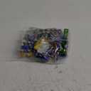 Graduation Leis 2025 and Cords, Grad Money Leis with 8 Grad Glitter Patches for Graduation Party Decorations (Blue & Gold)