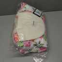 LONDON FOG Girls' Heavyweight Puffer Jacket With Beanie and Soft Fleece Lining (3T, Floral)