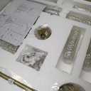 Wellmet Gold Chandelier Light 20 inch, Modern Round Crystal Chandeliers for Dining Room, 3 Tiers Boho Beaded Lighting Fixture Ceiling Hanging for Living Room Bedroom, Brushed Brass Finished