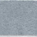 TTLOJ Rectangle Rug for Play Tent, Decorative Area Rug, Fluffy Soft Mat Pad for Kids' Playhouse, Nursery, Children's Room Decor, Dormitory Velvet 50.5" Lx38.5" W Gray