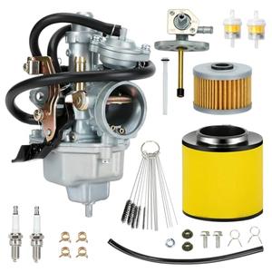 EOPOAYI Recon 250 Carburetor Carb Kit Compatible with TRX 250 TRX250 Fourtrax TRX250EX TRX250TM TRX250TE TRX250ES TRX250ER 1997-2001 2002-2007 ATV Quad 4 Wheeler Parts with Fuel Valve Petcock, Missing Details
