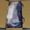 Heated Electric Blanket Throw Size - 50"x60" Flannel Heating Blanket with 10 Heating Levels & 5 Time Settings Over-Heat Protection, Winter Warmer for Adults with ETL Certification, Navy Blue