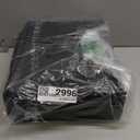 AmasSmile Footrest Ottoman Bench with Storage,34Inch Black Leather Footstool, Coffee Table, Padded Seat, Storage Chest,Blanket Store with Flipping Lid for Livingroom and Bedroom