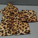 Leopard Print Pillow Covers 18x18 in Couch Cheetah Print Pillow Case Sets of 2 Modern Decorative Square Throw Pillows for Home Living Room Bedroom Bed Cushion Outdoor