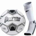 Franklin Size 3 Soccer Starter Set - Youth - White/Black