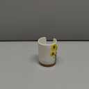Sunflower Bathroom Cup Dispenser 3 Oz Ceramic Bathroom Cup Holder Paper Cup Holder For Bathroom Mouthwash Cup DispenserNo Paper Cup