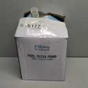 EDOU 530 GPH Above Ground Pool Cartridge Filter Pump  Complete Kit with Hoses & Filter Cartridge  Durable, Leak-Proof Design for Clean Water  Easy Setup for Small to Medium Pools, 5.91 x 8.7 inch