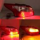 Tail Light Lamp Rear Brake Lamp Stop Indicator Light For Ford Focus Sedan 2012 2013 2014 with Bulb (Left Driver Side)