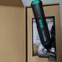Amazon Basics by SKIL 4V Cordless Stick Screwdriver with 10-Piece Bit Set and USB Cable 
(Previously Denali brand)