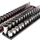 TEKTON 3/8 Inch Drive Socket Rail and Tray Set | OST91901
