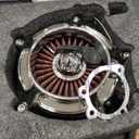 Air Filter Cleaner for Harley Davidson Air Intakes Sportster XL 883 1200 Models Red