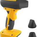 Mini Jet Dry Blower Turbo Fan for Dewalt 20V Max Battery, 130000RPM Cordless Portable Handheld Fan Blowers for Car, Leaf Blower, Cleaning, Camping, Workshops, Lawns (Battery not Included)