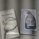 Upgrade Nasal Pillow Under The Nose Silicone Mask Assembly, Replacement Accessory with Headgear, Frame, Tube and 3 x Nasal Pillow