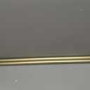 Umbra Cappa Curtain Rod, Includes 2 Matching Finials, Brackets & Hardware, 36 to 66-Inches, Gold