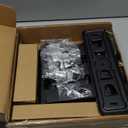 Amazon Basics Full Motion Articulating TV Wall Mount, with Swivel and Tilt, for 26" to 55" TVs and Flat Panels up to 80 Lbs, VESA Compatible, Black