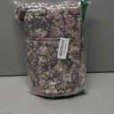 Quilted Laundry Basket with Handles - Multi-Purpose Fabric Storage BasketBoho Fabric Storage Baskets with Handles for Car, Home & Nursery - Collapsible Square Organizer (Purple)