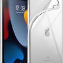 JETech Case for iPad 9/8/7 (10.2-Inch, 2021/2020/2019 Model, 9th/8th/7th Generation), Soft TPU Transparent Slim Shockproof Tablet Cover (Clear)