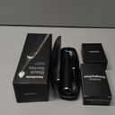 Aquasonic Black Series Ultra Whitening Toothbrush  ADA Accepted Electric Toothbrush- 8 Brush Heads & Travel Case  40,000 VPM Electric Motor & Wireless Charging - 4 Modes w Smart Timer (1 Count (Pack of 1))