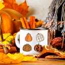 2 x Plaid Pumpkins Stickers Roll - 1000 Pcs Colorful Buffalo Plaid Pumpkin Pattern Self-Adhesive Stickers 12 Designs Pumpkin Decals Thanksgiving Autumn Labels for Fall Harvest Party Supplies